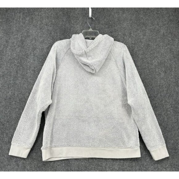 Gilly Hicks By Hollister Lounge Hoodie Sweatshirt Light Grey Size L Large - Picture 3 of 11